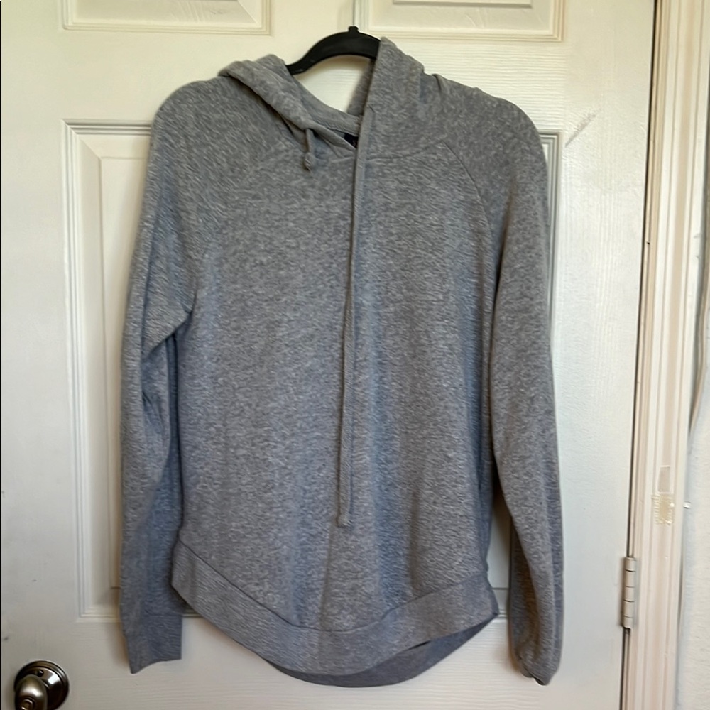 Gray Hooded Sweatshirt